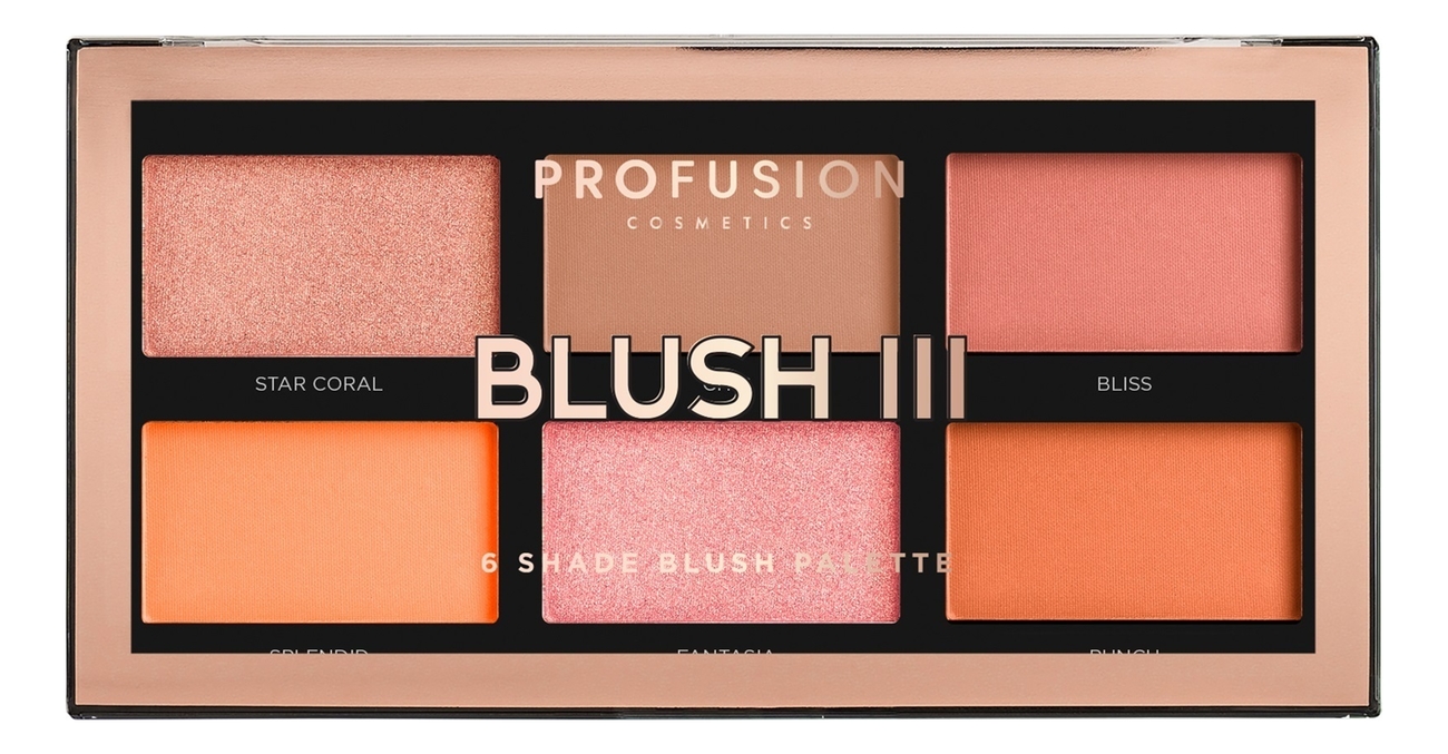 

Палетка для макияжа лица Blush III Palette 110г