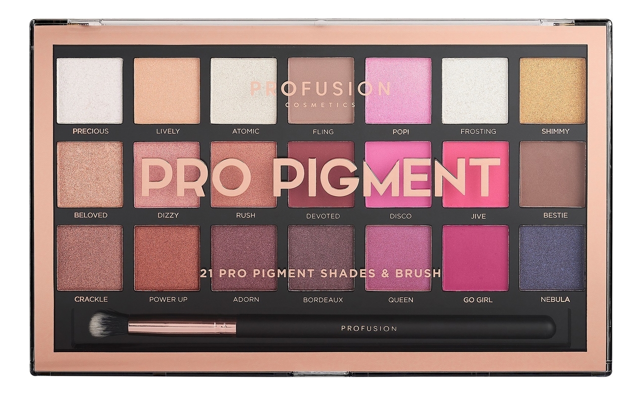 

Палетка теней для век Pro Pigment Palette 250г
