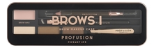 Profusion Cosmetics Набор для моделирования бровей Brows I Makeup Case 120г