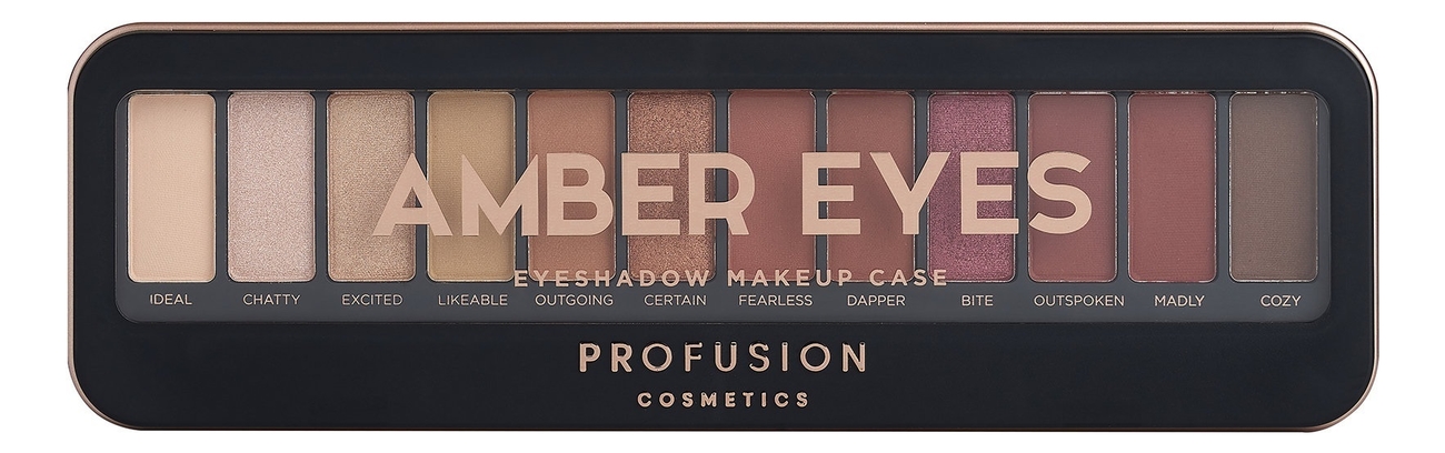 

Палетка теней для век Amber Eyes Eyeshadow Makeup Case 120г