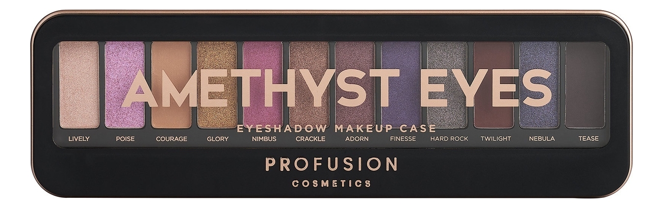 

Палетка теней для век Amethyst Eyes Eyeshadow Makeup Case 120г