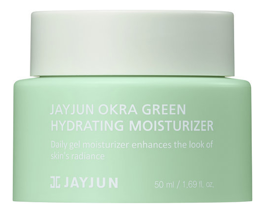 Купить Крем-гель для лица с экстрактом бамии Green Hydrating Moisturizer 50мл, Jayjun Cosmetic