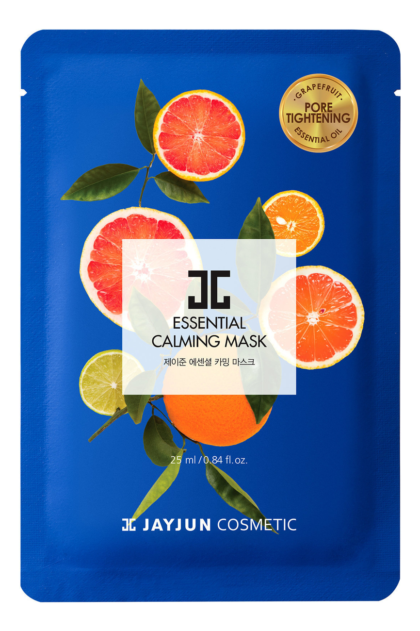 

Тканевая маска для лица сужающая поры Essential Calming Mask 25мл