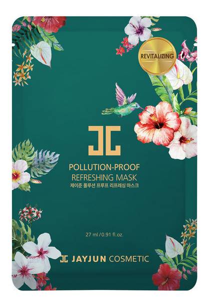 

Освежающая тканевая маска для лица Pollution-Proof Refreshing Mask 27мл