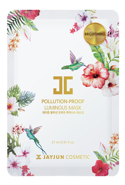 Тканевая маска для сияния кожи лица Pollution-Proof Luminous Mask 27мл