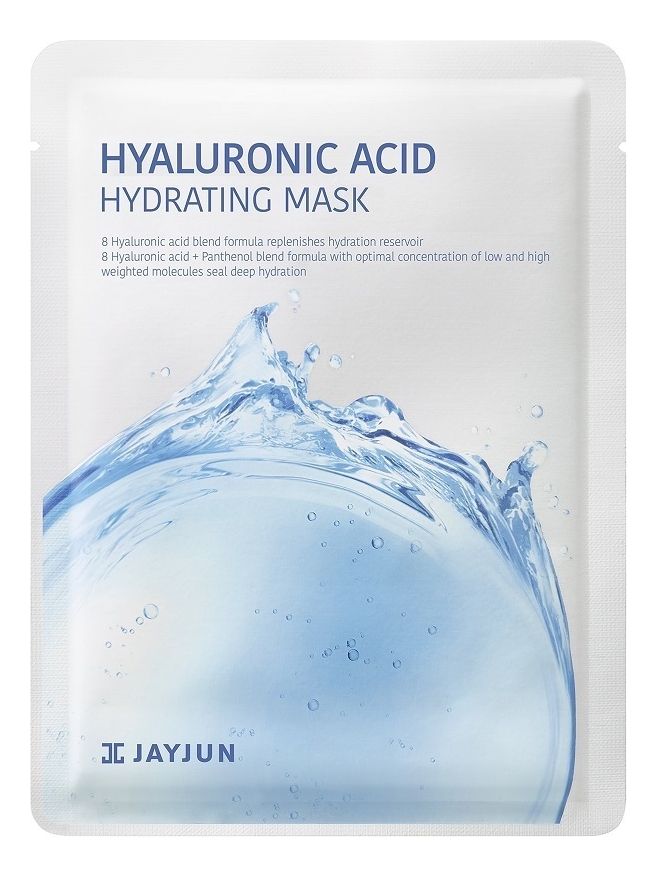 

Тканевая маска для лица с гиалуроновой кислотой Hyaluronic Acid Hydrating Mask 23мл