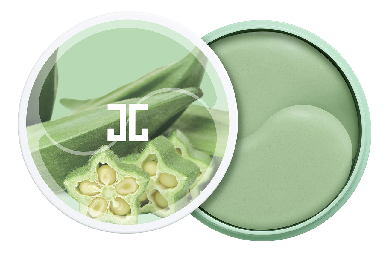 

Гидрогелевые патчи для глаз с экстрактом бамии Okra Green Eye Gel Patch 60*1,4г