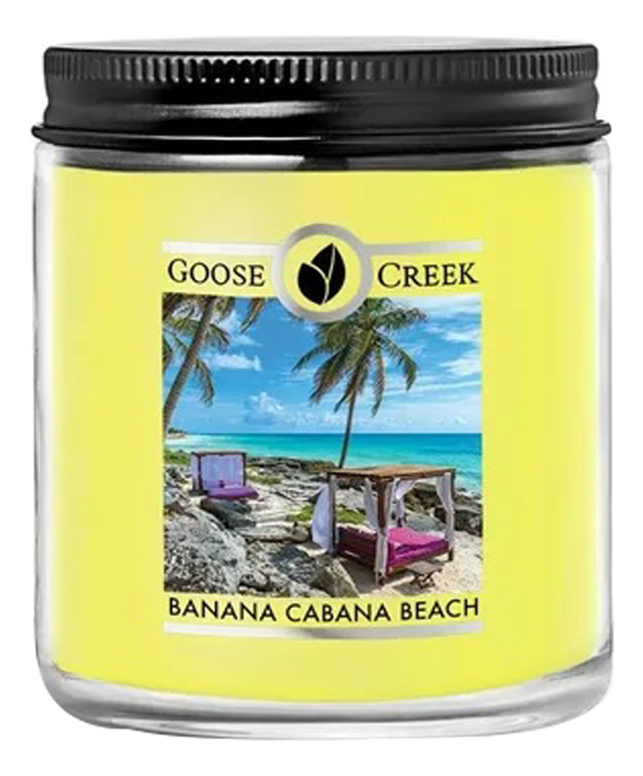 цена Ароматическая свеча Banana Cabana Beach (Банановый пляж): свеча 198г