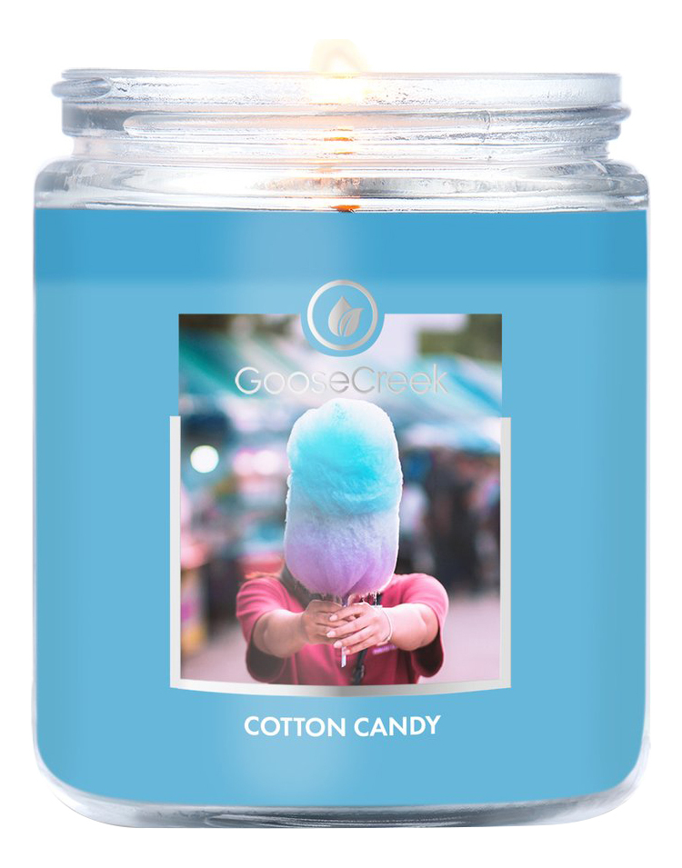 Ароматическая свеча Cotton Candy (Сахарная вата): свеча 198г ароматическая свеча volcanic sunrise вулканический восход свеча 198г
