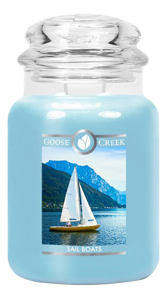 Ароматическая свеча Sail Boats (Парусные лодки): свеча 680г ароматическая свеча blueberry limeade черничный лимонад свеча 680г