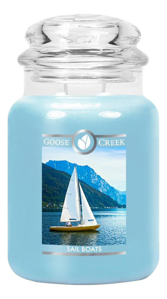 Ароматическая свеча Sail Boats (Парусные лодки): свеча 680г ароматическая свеча soft linen breeze мягкий льняной бриз свеча 680г