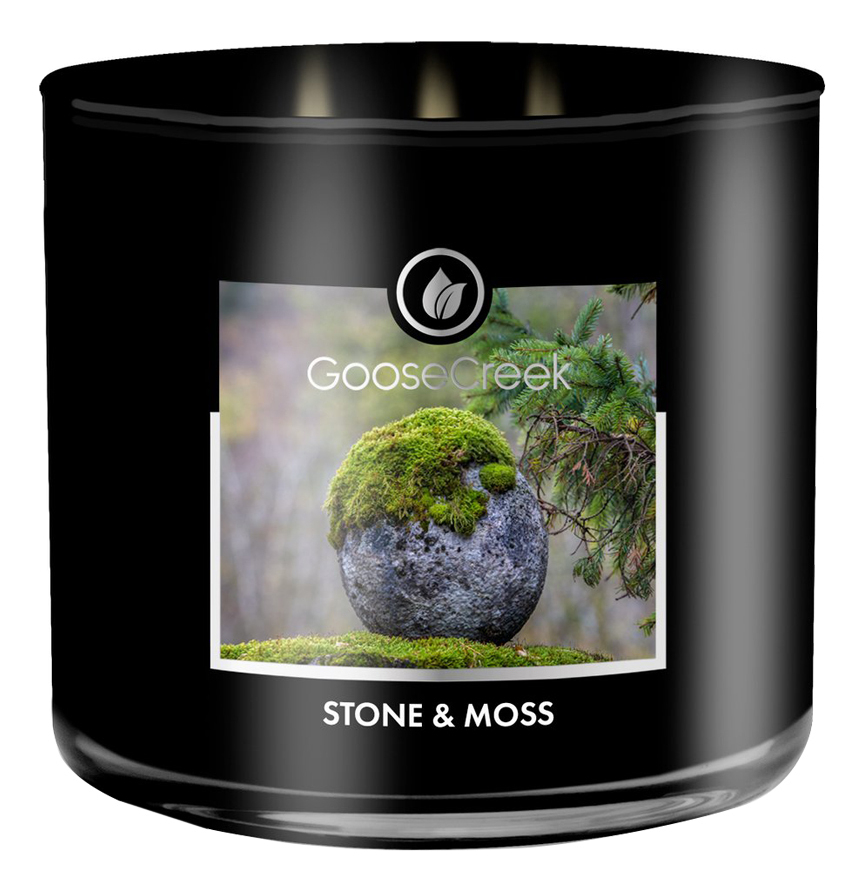 Ароматическая свеча Stone & Moss (Камень и мох): свеча 411г