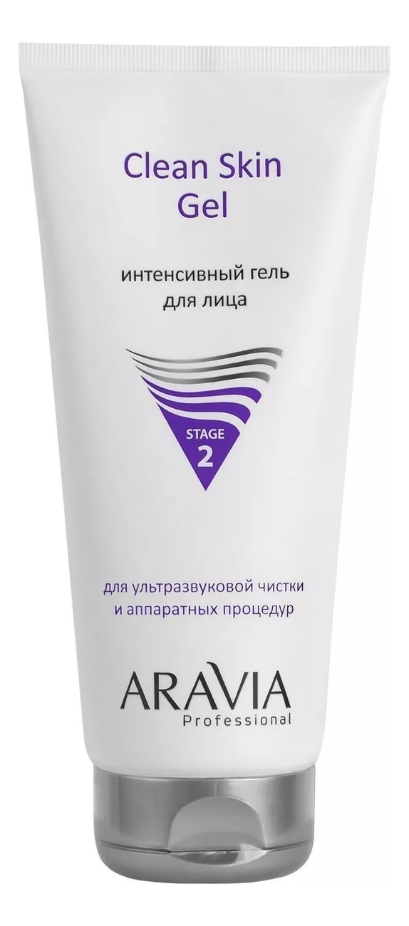 

Интенсивный гель для ультразвуковой чистки лица и аппаратных процедур Professional Clean Skin Gel 200мл
