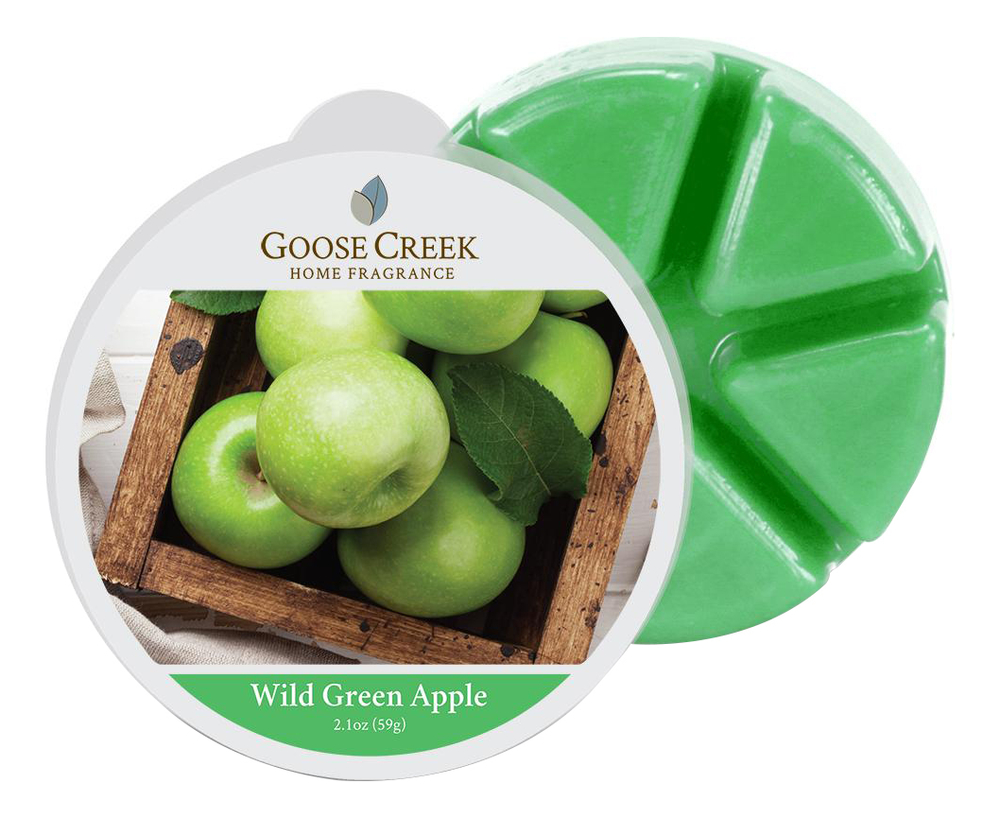 

Воск для аромаламп Wild Green Apple (Дикое зеленое яблоко) 59г
