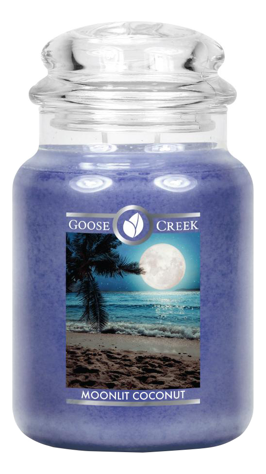Ароматическая свеча Moonlit Coconut (Кокосовый орех): свеча 680г ароматическая свеча southern gardens южные сады свеча 680г