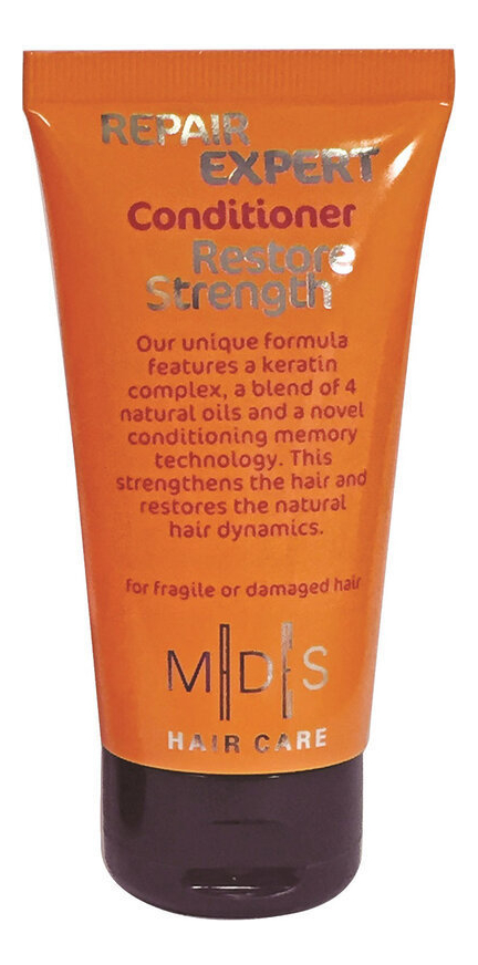 

Кондиционер для волос с кератином MDS Hair Care Repair Expert Conditioner Restore Strength: Кондиционер 75мл, Кондиционер для волос с кератином MDS Hair Care Repair Expert Conditioner Restore Strength