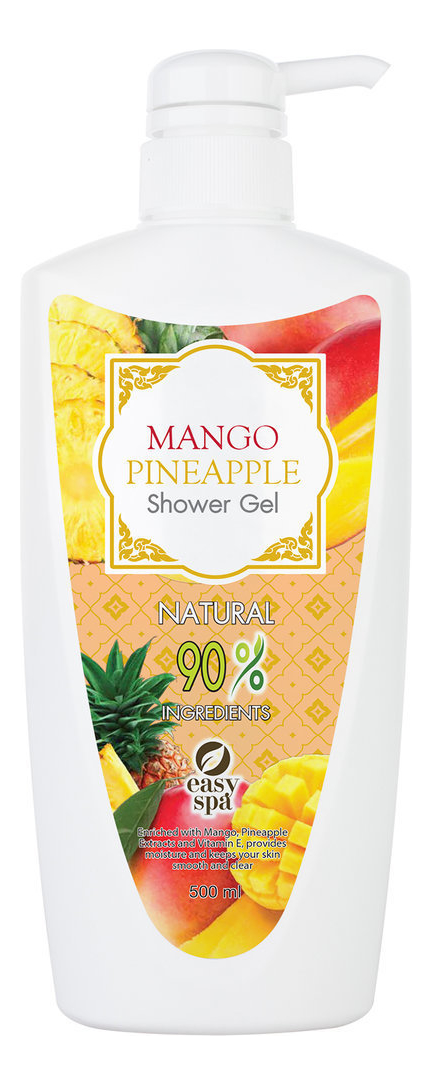 Гель для душа с ароматом манго и ананаса Mango Pineapple Shower Gel 500мл