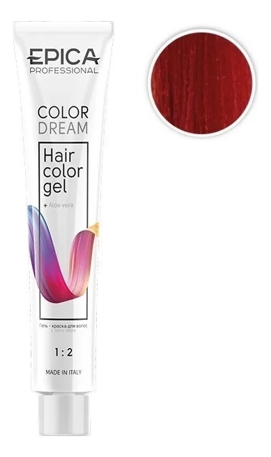 Купить Гель-краска для волос Color Dream 100мл: 77.66 Русый красная смородина, Epica Professional