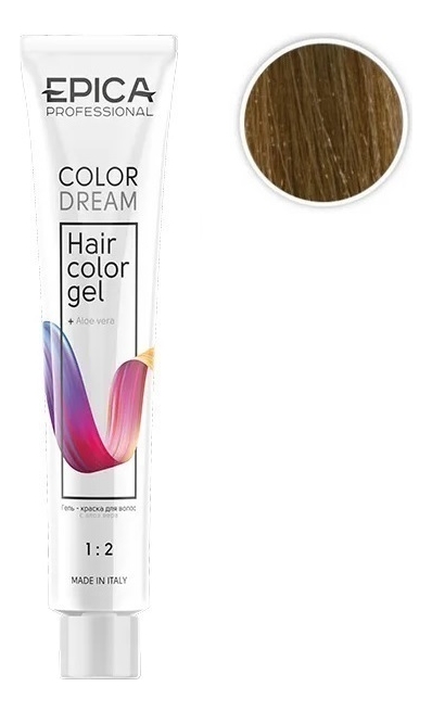

Гель-краска для волос Color Dream 100мл: 8.32 Светло-русый бежевый, Гель-краска для волос Color Dream 100мл
