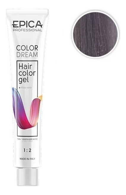 

Гель-краска для волос Color Dream 100мл: 8.81 Светло-русый жемчужно-пепельный, Гель-краска для волос Color Dream 100мл