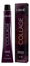 Lakme Перманентная краска для волос Collage Permanent Hair Color 60мл