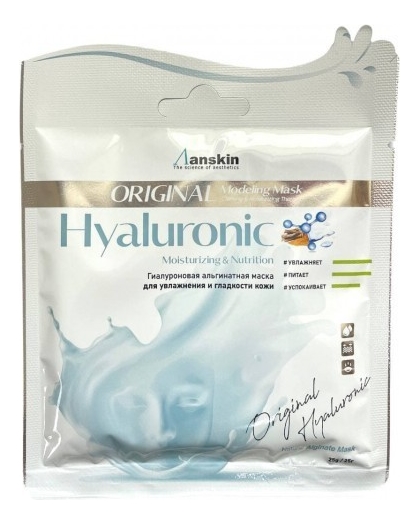 

Альгинатная маска для лица Original Hyaluronic Modeling Mask: Маска 25г, Альгинатная маска для лица Original Hyaluronic Modeling Mask