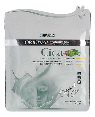

Альгинатная маска для лица Original Cica Modeling Mask: Маска 25г, Альгинатная маска для лица Original Cica Modeling Mask