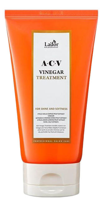 Маска для волос с яблочным уксусом ACV Vinegar Treatment: Маска 150мл маска для волос lador маска шапочка для волос с яблочным уксусом acv vinegar hair cap