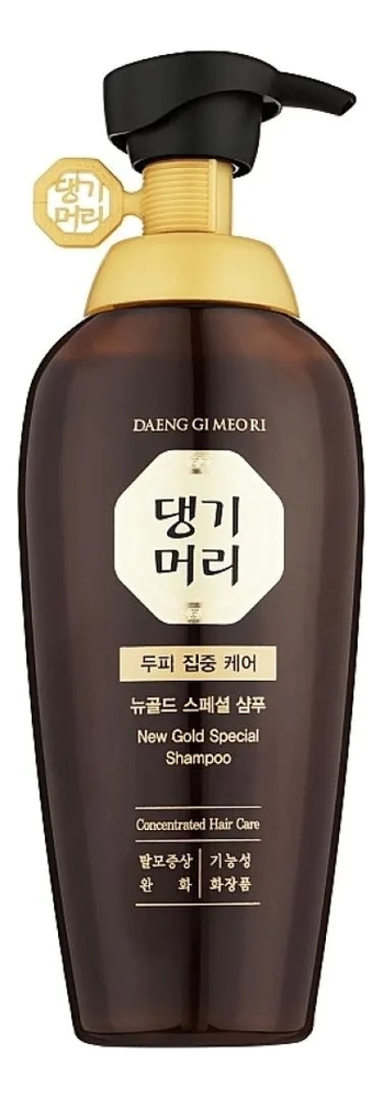 

Укрепляющий шампунь для жирной кожи головы New Gold Special Shampoo 500мл