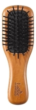 La`dor Деревянная расческа для волос Mini Wooden Paddle Brush