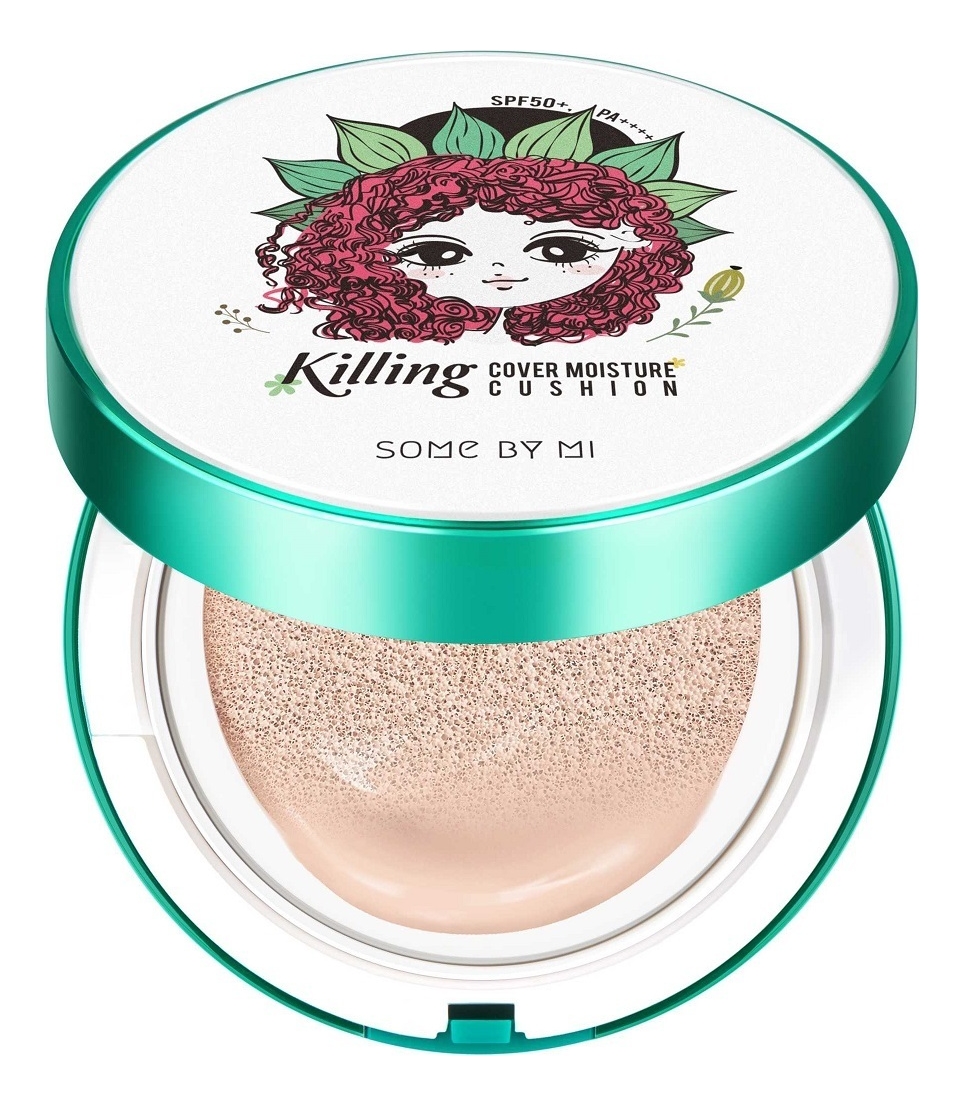 

Тональный крем-кушон Killing Cover Moisture Cushion 2.0 SPF50+ PA++++ 15г: 23 Natural Beige, Тональный крем-кушон Killing Cover Moisture Cushion 2.0 SPF50+ PA++++ 15г
