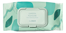 The Saem Косметические влажные салфетки Garden Pleasure Cica Cleansing Tissue 100шт