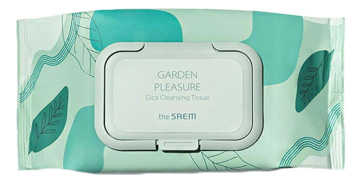 цена Косметические влажные салфетки Garden Pleasure Cica Cleansing Tissue 100шт