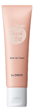 The Saem Осветляющий крем для лица с экстрактом персика Peach Vit Tone Up Cream 50мл