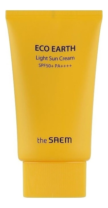 

Легкий солнцезащитный крем на основе фитокомплекса Eco Earth Light Sun Cream SPF50+ PA++++ 50г