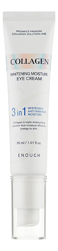 Осветляющий крем для кожи вокруг глаз с коллагеном Collagen Whitening Moisture Eye Cream 3 in 1 30мл