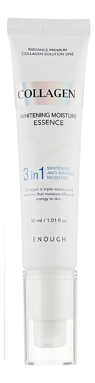 Осветляющая эссенция для лица с коллагеном Collagen Whitening Moisture Essence 3 in 1 30мл