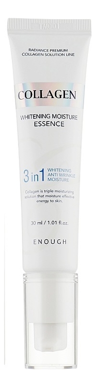 

Осветляющая эссенция для лица с коллагеном Collagen Whitening Moisture Essence 3 in 1 30мл