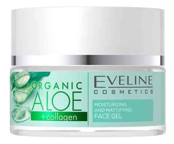 

Увлажняюще-матирующий гель для лица Organic Aloe Collagen 50мл
