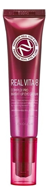 Купить Крем для сияния кожи вокруг глаз с витаминами Real Vita 8 Complex Pro Bright Up Eye Cream 30мл, Enough