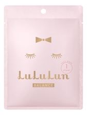 LuLuLun Маска для лица увлажнение и баланс кожи Face Mask Balance Pink