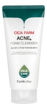 Farm Stay Очищающая пенка с экстрактом центеллы азиатской Cica Farm Acne Foam Cleanser 180мл