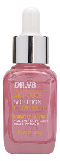 

Увлажняющая сыворотка для лица с цветочными экстрактами DR.V8 Ampoule Solution Flower Cell 30мл