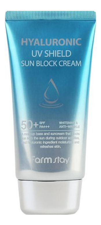 

Солнцезащитный крем для лица Hyaluronic UV Shield Sun Block Cream SPF50+ PA+++ 70г