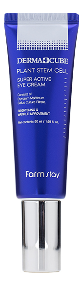 

Крем для кожи вокруг глаз со стволовыми клетками растений Derma Cube Plant Stem Cell Super Active Eye Cream 50мл