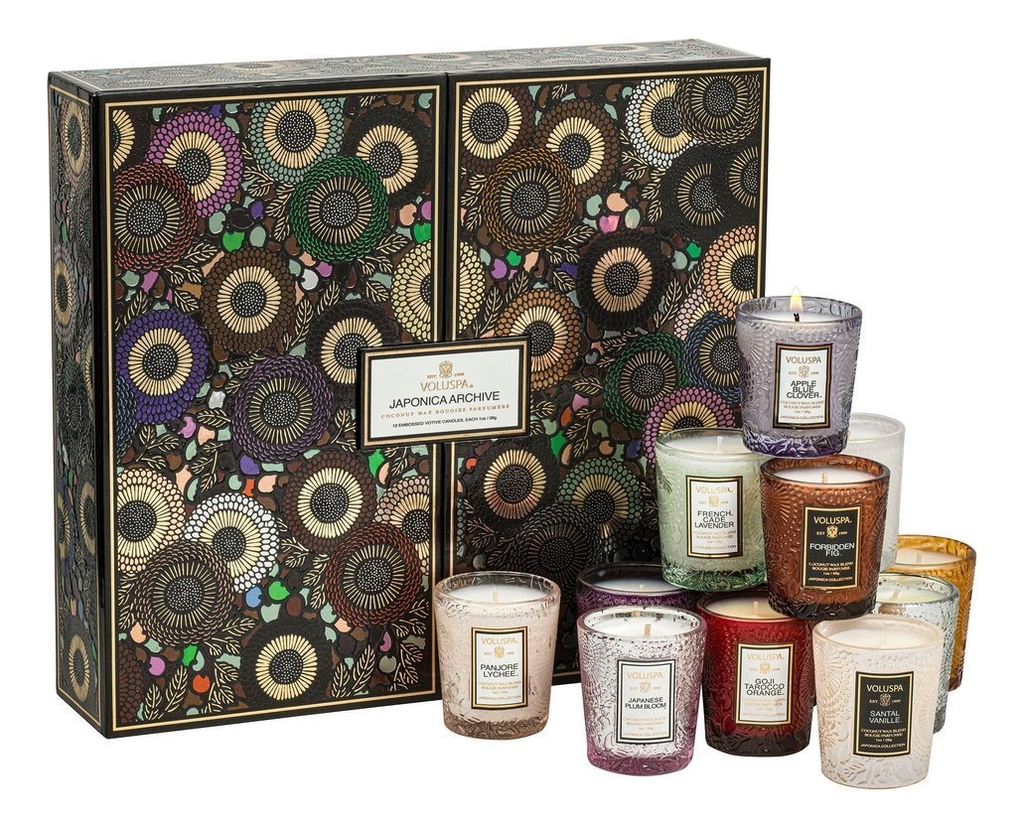 

Набор ароматических свечей Japonica Archive Votive Gift 12*28г