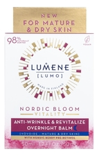 Lumene Восстанавливающий ночной бальзам против морщин Nordic Bloom [Lumo] Vitality Anti-Wrinkle & Revitalize Overnight Balm 50мл