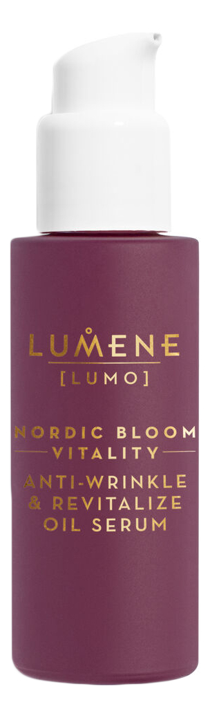 

Восстанавливающая масло-сыворотка против морщин Nordic Bloom [Lumo] Vitality Anti-Wrinkle & Revitalize Oil Serum 30мл