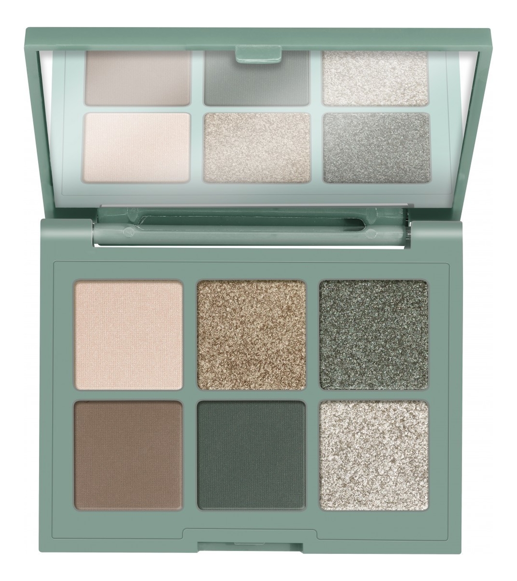 

Палетка теней для век Eyeshadow Palette 4,5г: Dancing Green, Палетка теней для век Eyeshadow Palette 4,5г