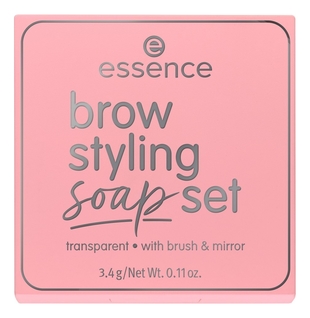 Набор для укладки бровей Brow Styling Soap 3,4г (мыло + щеточка + зеркало)